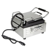 Waring WPG150 Single Commercial Panini Press w/ Cast Iron Grooved Plates, 120v