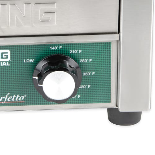 Waring WPG150 Single Commercial Panini Press w/ Cast Iron Grooved Plates, 120v