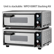 Waring WPO100 Countertop Single Multi-Purpose Deck Oven - 120v