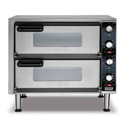 Waring WPO350 Countertop Double Multi-Purpose Deck Oven - 240v