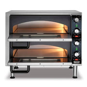 Waring WPO350 Countertop Double Multi-Purpose Deck Oven - 240v