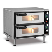 Waring WPO350 Countertop Double Multi-Purpose Deck Oven - 240v