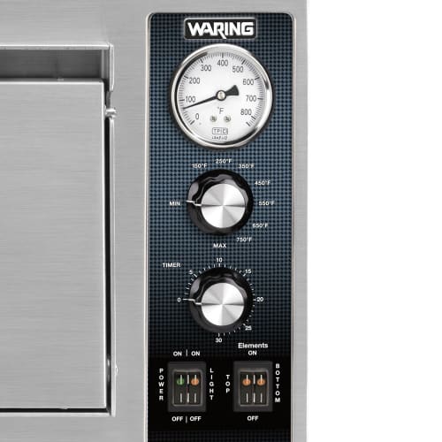 Waring WPO750 Countertop Double Multi-Purpose Deck Oven - 240v