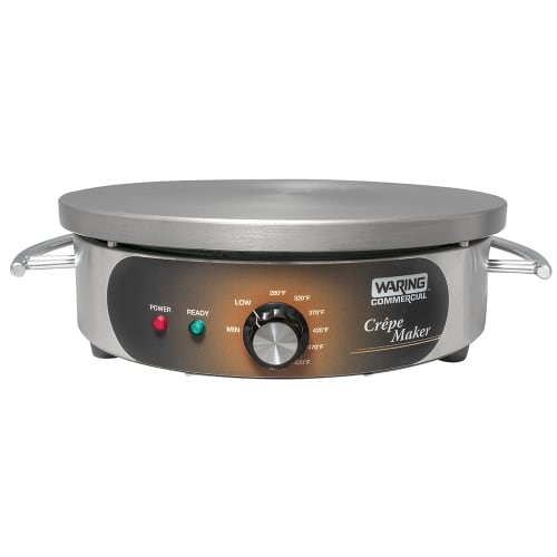 Waring WSC160X Crepe Maker w/ 16" Cast Iron Cook Surface & Adjustable Thermostat