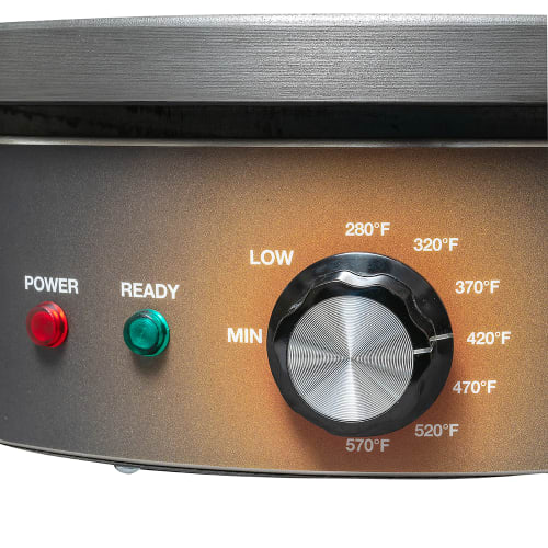 Waring WSC160X Crepe Maker w/ 16" Cast Iron Cook Surface & Adjustable Thermostat