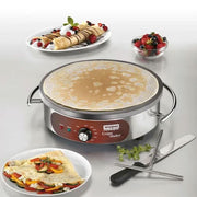 Waring WSC160X Crepe Maker w/ 16" Cast Iron Cook Surface & Adjustable Thermostat