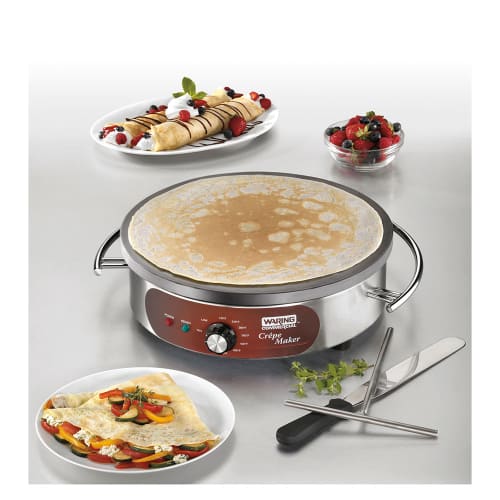 Waring WSC165BX Crepe Maker w/ 12" Spreader & Spatula, 208/240/1V