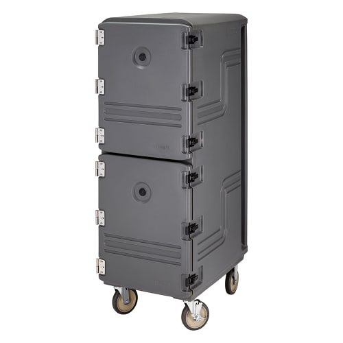 Cambro 1826DBC615 Camcart® Insulated Food Carrier w/ (26) Pan Capacity, Charcoal Gray