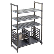 Cambro CBUPR1826S6580 20 1/2" 6 Sheet Pan Rack w/ 3" Bottom Load Slides