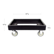 Cambro CD100110 Camdolly® for Camtainers® w/ 300 lb Capacity, Black