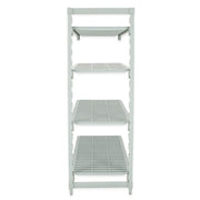 Cambro CPA244872V4480 48" NSF 4-Tier Polymer Shelf Kit - Camshelving® Premium, 24"W, 72"H