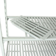 Cambro CPA244872V4480 48" NSF 4-Tier Polymer Shelf Kit - Camshelving® Premium, 24"W, 72"H