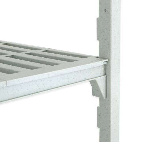 Cambro CPA244872V4480 48" NSF 4-Tier Polymer Shelf Kit - Camshelving® Premium, 24"W, 72"H
