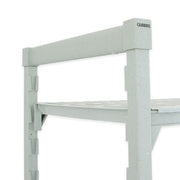 Cambro CPA244872V4480 48" NSF 4-Tier Polymer Shelf Kit - Camshelving® Premium, 24"W, 72"H