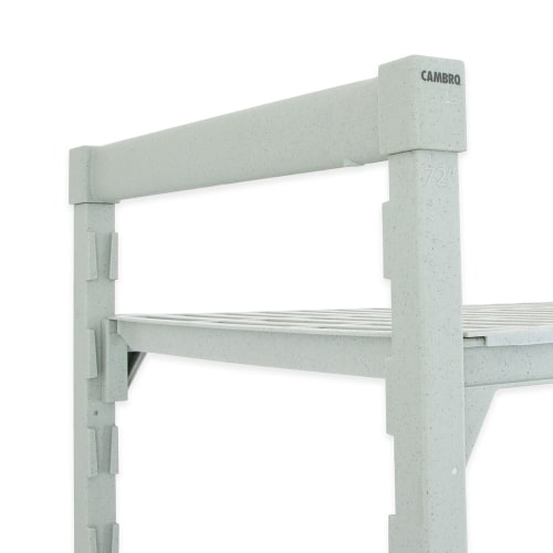Cambro CPA244872V4480 48" NSF 4-Tier Polymer Shelf Kit - Camshelving® Premium, 24"W, 72"H