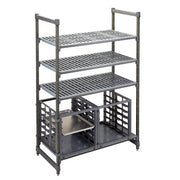 Cambro CSUPR1826S6580 20 1/2" 6 Sheet Pan Rack w/ 3" Bottom Load Slides