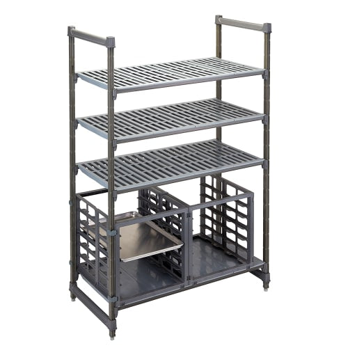 Cambro CSUPR1826S6580 20 1/2" 6 Sheet Pan Rack w/ 3" Bottom Load Slides