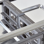 Cambro CSUPR1826S6580 20 1/2" 6 Sheet Pan Rack w/ 3" Bottom Load Slides