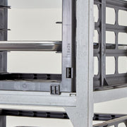 Cambro CSUPR1826S6580 20 1/2" 6 Sheet Pan Rack w/ 3" Bottom Load Slides