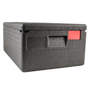 Cambro EPP160 GoBox™ Insulated Food Carrier - 37 1/2 qt w/ (1) Pan Capacity, Black