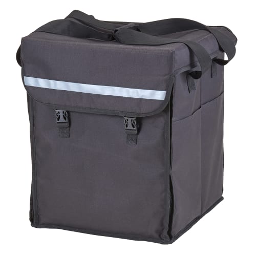 Cambro GBBP151417110 GoBag® Food Delivery Backpack - 15" x 14" x 17", Nylon, Black