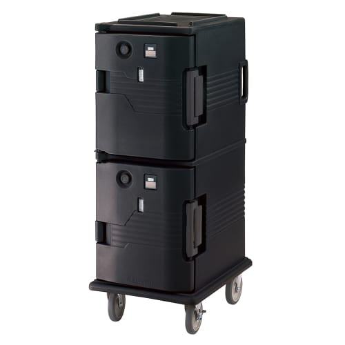 Cambro UPCH800110 Ultra Camcart®  Insulated Food Carrier w/ (12) Pan Capacity, Black, 110v