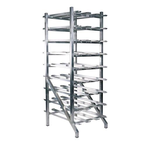 Winholt CR-162AJ 71"H Stationary Can Rack Storage w/ (162) #10 or (216) #5 Capacity