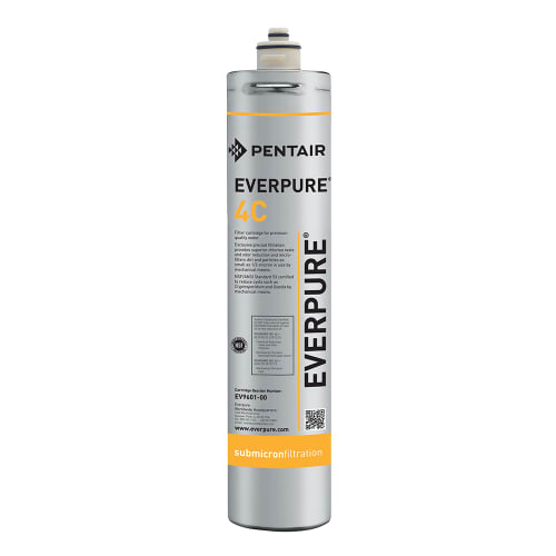 Everpure EV960100 4C Carbon Replacement Water Filter Cartridge - 3,000 gal Capacity