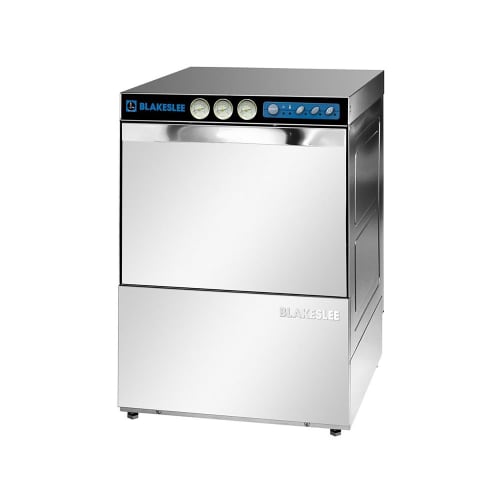 Blakeslee G-3000-1 High Temp Rack Undercounter Glass Washer w/ 30 Racks/hr Capacity - Built-in Booster, 220-240v/1ph
