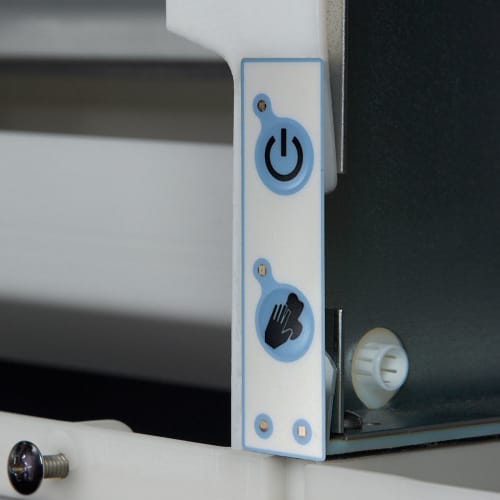 Ice-O-Matic CIM1126FA49 22 1/4" Elevation Series™ Full Cube Ice Machine Head - 932 lb/24 hr, Air Cooled, 208-230v/1ph
