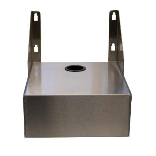 Advance Tabco A-24 Solid Wall Mounted Blender Shelf, 10 1/2" x 9", Stainless