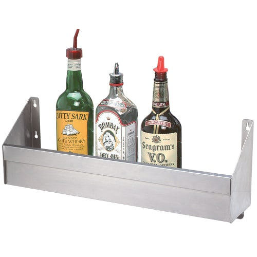 Advance Tabco SRK-30 30" Single Tier Keyhole Bottle Rack, Stainless Steel