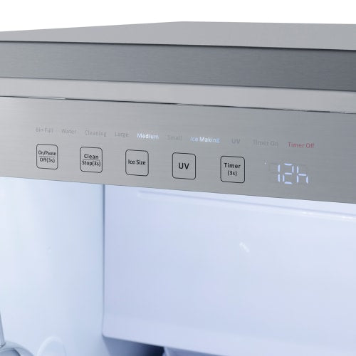 Summit BIM182ADALHD 18"W Full Cube Undercounter Ice Machine - 60 lbs/day, Air Cooled, ADA