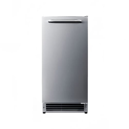 Summit BIM26H32 15"W Crescent Cube Undercounter Ice Machine - 25 lbs/day, Air Cooled, No Drain Needed, 115v
