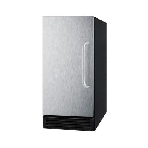Summit BIM44GADA 14 1/2"W Full Cube Undercounter Ice Machine - 50 lbs/day, Air Cooled, ADA, Pump Drain, 115v