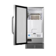 Summit BIM44GCSSADA 14 1/2"W Full Cube Undercounter Ice Machine - 50 lbs/day, Air Cooled, ADA, Pump Drain, 115v