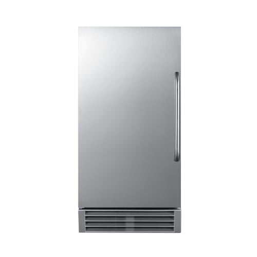 Summit BIM44GCSSADA 14 1/2"W Full Cube Undercounter Ice Machine - 50 lbs/day, Air Cooled, ADA, Pump Drain, 115v