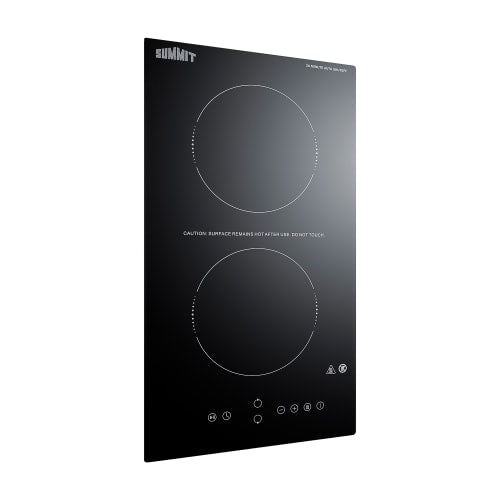 Summit CRH2BT30115 Countertop Induction Cooktop w/ (2) Burners - 115-120v/1ph