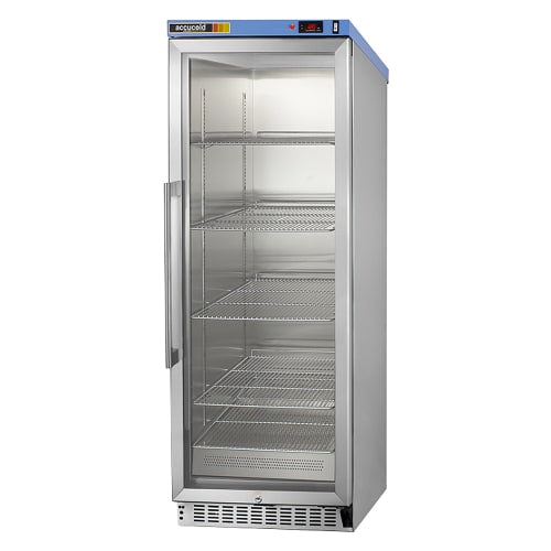 Accucold 10 1/2 cu ft Reach In Blanket Warmer - Locking, Stainless, 115v (PTHC125G)