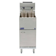 Pitco 35C+S Gas Fryer - (1) 40 lb Vat, Floor Model, Liquid Propane