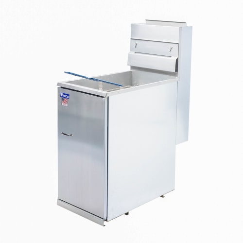 Pitco 40D Gas Fryer - (1) 45 lb Vat, Floor Model, Natural Gas