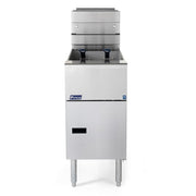 Pitco VF-35S Gas Fryer - (1) 35 lb Vat, Floor Model, Natural Gas