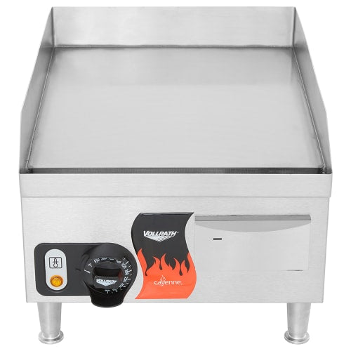 Vollrath 40715 14" Electric Griddle w/ Thermostatic Controls - 1/2" Steel Plate, 120v