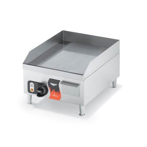 Vollrath 40715 14" Electric Griddle w/ Thermostatic Controls - 1/2" Steel Plate, 120v