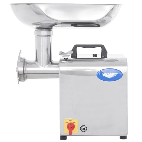 Vollrath 40743 Bench Style Meat Grinder - 264 lb Capacity, #12 Hub, Stainless 110v