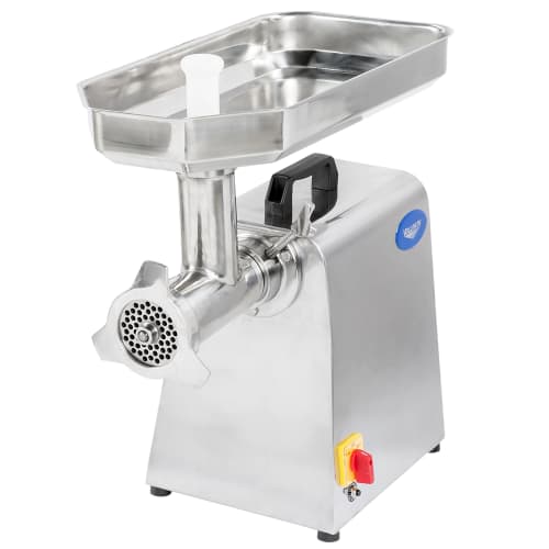 Vollrath 40744 Bench Style Meat Grinder - 528 lb Capacity, #22 Hub, Stainless 110v