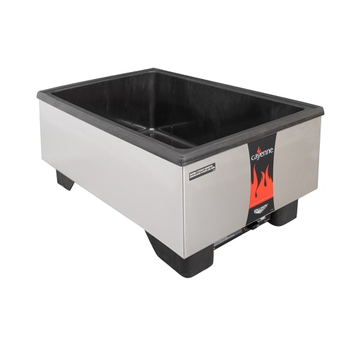 Vollrath 71001 Countertop Food Warmer - Wet w/ (1) Full Size Pan Wells, 120v