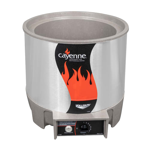 Vollrath 72017 7 qt Countertop Soup Warmer w/ Thermostatic Controls, 120v
