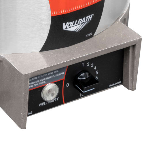 Vollrath 72017 7 qt Countertop Soup Warmer w/ Thermostatic Controls, 120v