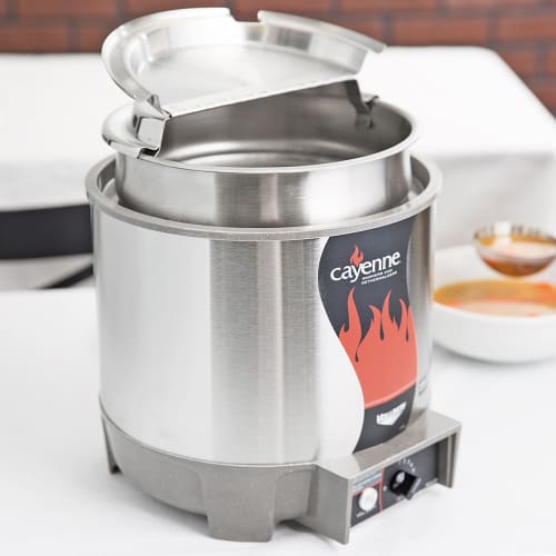 Vollrath 72018 7 qt Countertop Soup Warmer w/ Thermostatic Controls, 120v